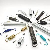 Ressort de traction OEM/ODM, ressort de rappel, diamètre du fil 0,2-10,0 mm, diamètre extérieur 2-100 mm, ressort d'extension en spirale
