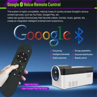 Android 11 Portable Wifi 6 Projecteur 1080P Home Cinéma Projecteur Auto Keystone 4K Extérieur 4K LCD Smart HY450 BT Projector
