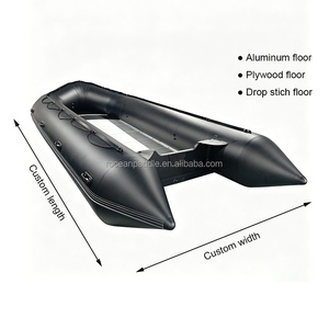 Pontón inflable <span class=keywords><strong>de</strong></span> rescate, bote inflable <span class=keywords><strong>de</strong></span> PVC <span class=keywords><strong>de</strong></span> <span class=keywords><strong>6</strong></span> <span class=keywords><strong>metros</strong></span> <span class=keywords><strong>de</strong></span> gran resistencia - Product Image 3