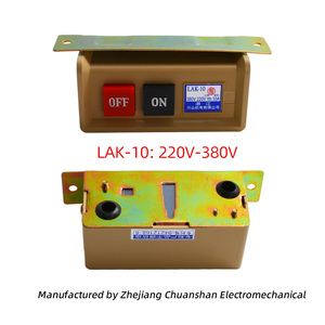 Hoa mẫu đơn công nghiệp máy may thép chuyển đổi LAK-10 220V 380V push button Key Kan 1e4 điện bắt đầu cho ly hợp động cơ - Product Image 2