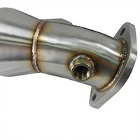 Collecteur d'échappement en acier inoxydable titane SS304 pour Nissan GT-R R35 AC Schnitzer, silencieux avant Catback Mid/Xpipe, épaisseur 1,2 mm