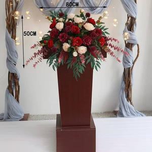 Arco de flor de loto de seda Boda realista Vacaciones escolares Día de San Valentín Decoraciones de pasarela de Año Nuevo Accesorios perfectos Graduación - Product Image 5