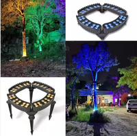 LED Baum Hug Lampe Outdoor Dmx512 12W 48W RGB RGBW Bunte Garten Spot Licht Landschafts beleuchtung IP65 Aluminium LED Hug Tree Light