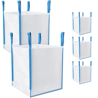 Saco a granel FIBC Jumbo de 100 kg, 65*45*60, 1MT/1 Tonelada, con deflector, de plástico transpirable, tipo Super Sack
