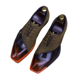 <span class=keywords><strong>Scarpe</strong></span> Oxford da Lavoro Goodyear per <span class=keywords><strong>Uomo</strong></span>, Nuovo Stile in Vera Pelle, Artigianali, Retrò, Business Casual, con Lacci, Impermeabili e Traspiranti - Product Image 3