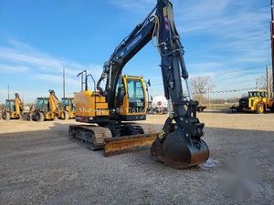 Excavadora de cadenas Hyundai HX130 de 13 toneladas de segunda mano con bomba hidráulica Yanmar de alta eficiencia, 1 año de garantía, 100% lista para usar, Corea - Product Image 6