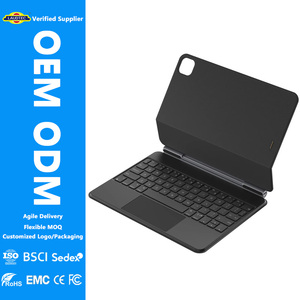 <span class=keywords><strong>Custodia</strong></span> Tastiera Smart con Connessione Pin Type-C e Trackpad Multi-Touch per <span class=keywords><strong>iPad</strong></span> <span class=keywords><strong>Air</strong></span> 13/11 - Tastiere Bluetooth Magnetiche Ultra-Sottili - Product Image 1