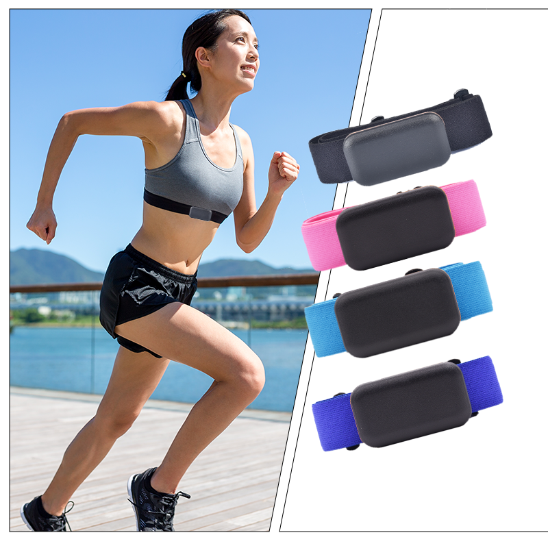 Умный пульсометр, нагрудный ремень с пульсометром, совместим с приложением