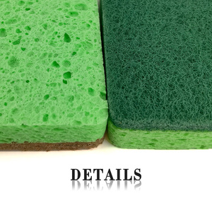 Éponge de nettoyage magique en coton de pulpe de bois en gros pour la vaisselle et la maison - Product Image 5