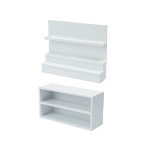 1:12 casa de muñecas de alta calidad Mini adornos de comida y juego accesorios de escena de simulación con estante de almacenamiento de plástico - Product Image 1