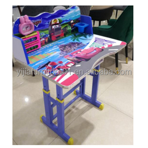 Mesa de Estudio <span class=keywords><strong>Infantil</strong></span> de Altura Ajustable con <span class=keywords><strong>Escritorio</strong></span> Individual y <span class=keywords><strong>Silla</strong></span> Escolar Económica para Niños - Product Image 2