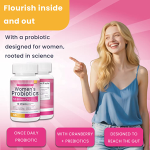 VitaHall 50 Mil Millones de UFC, <span class=keywords><strong>14</strong></span> Cepas de Probióticos + Prebióticos, 120 Cápsulas, Suplemento Alimenticio para la Salud Digestiva de Adultos - Product Image 5