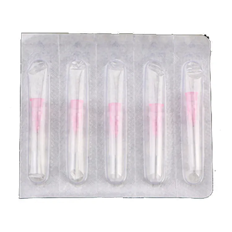 Disposable Beauty Therapy Consumables Disposable 4mm 32g Mesotherapy Needles Crystal Meso Needles For Mesotherapy