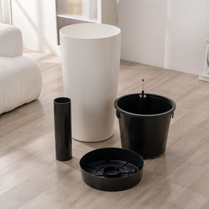 <span class=keywords><strong>2025</strong></span> Nhà Máy Bán Buôn Kích Thước Lớn Tự Tưới Nước Trong Nhà Trang Trí Nội Thất Sàn Cao Chậu Hoa Chủ Nhựa Trồng Vườn Sử Dụng - Product Image 6