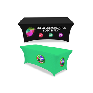 Triển Lãm Khăn Trải Bàn Biểu Tượng Tùy Chỉnh In Polyester Triển Lãm Thương Mại Hiển Thị Bảng Bìa Bàn Cho Tổ Chức Sự Kiện Hiển Thị - Product Image 1