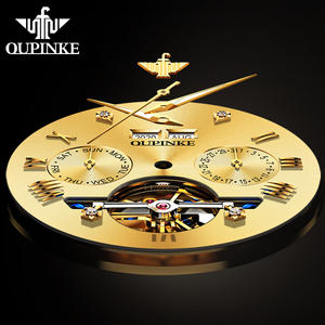 오우핀케 3186 럭셔리 브랜드 남성용 시계 오토매틱 기계식 방수 손목 시계 - Product Image 2