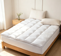 Surmatelas de qualité hôtelière AOSEN, tissu supérieur 100% coton, matelassé, épaisseur 6 cm, protège-matelas, fabricant certifié OEKO-TEX