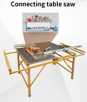 Table de scie à double usage Moteur de baguage de chants en bois courbé Mini machine professionnelle de baguage de chants pour le travail du bois