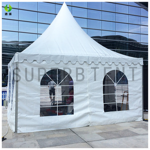 Supurb <b>Tent</b> 6x6m Aluminum Peak Top Outdoor Display <b>Tent</b> <b>Waterproof</b> Oxford Cloth Trade Show <b>Tents</b> - Product Image 1