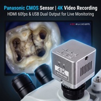 Long Working Distance 105mm Microscope Dental with Continuous Magnification and Video Output