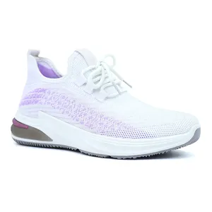 2023 oem odm Novo fly-knit strappy Designer chaussure calçado Casual Macio Confortável tênis senhoras Sapatos para mulheres