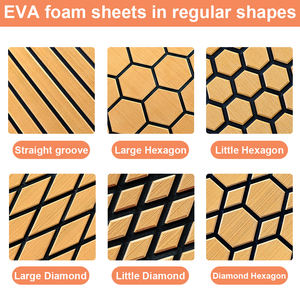 Pavimentazione per Barche KT GuoMei in Schiuma EVA, Tappetino Nautico <span class=keywords><strong>Antiscivolo</strong></span> Autoadesivo 240x110 cm 6mm di Spessore per Accessori Nautici - Product Image 4