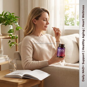 Capsule NAD+ OEM Etichetta Privata, Riparazione DNA, Difesa dall'Invecchiamento, Funzione Cerebrale, Integratore NAD+ Puro per Energia - Product Image 3