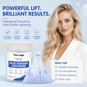 ผง<span class=keywords><strong>ฟอก</strong></span><span class=keywords><strong>สี</strong></span><span class=keywords><strong>ผม</strong></span>ระดับพรีเมียมสีฟ้าสำหรับร้านเสริมสวยมืออาชีพ OEM ODM ป้องกันสีเหลือง ไม่เป็นฝุ่น <span class=keywords><strong>ฟอก</strong></span><span class=keywords><strong>สี</strong></span><span class=keywords><strong>ผม</strong></span>ถาวร - Product Image 3