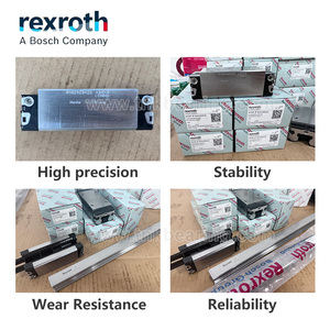 Haute dureté de Surface longue durée à faible bruit 100% Original Rexroth R162429422 R1624 294 <span class=keywords><strong>22</strong></span> Kit de pièces de CNC de glissière de roulement de bloc linéaire - Product Image 6
