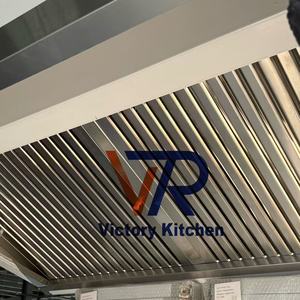 เครื่องดูดควันติดผนังสแตนเลสแบบกำหนดเองได้ VICTORY ขนาด 600 มม. สำหรับเตาแก๊สแบบเกาะ  กำลังดูดควัน 18-20 ลูกบาศก์เมตร/นาที ระดับ A+++ เหมาะสำหรับโรงแรม - Product Image 1