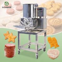 Machine à Hamburger Électrique Manuelle Automatisée pour la Préparation de Nuggets de Poulet, de Galettes Congelées et de Burgers (Type Jamaïque)