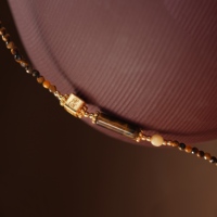 Collier en alliage de résine TANGPEI, inspiré des créateurs, nouveau style chinois, motif lune filigrané, pendentif gourde brossé or, chaîne de clavicule