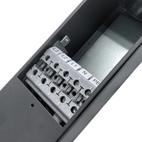 Bloc d'alimentation industriel triphasé 380 433 415v 125A 24 voies avec prise IEC C19 et 24 fusibles pour connexion en Y