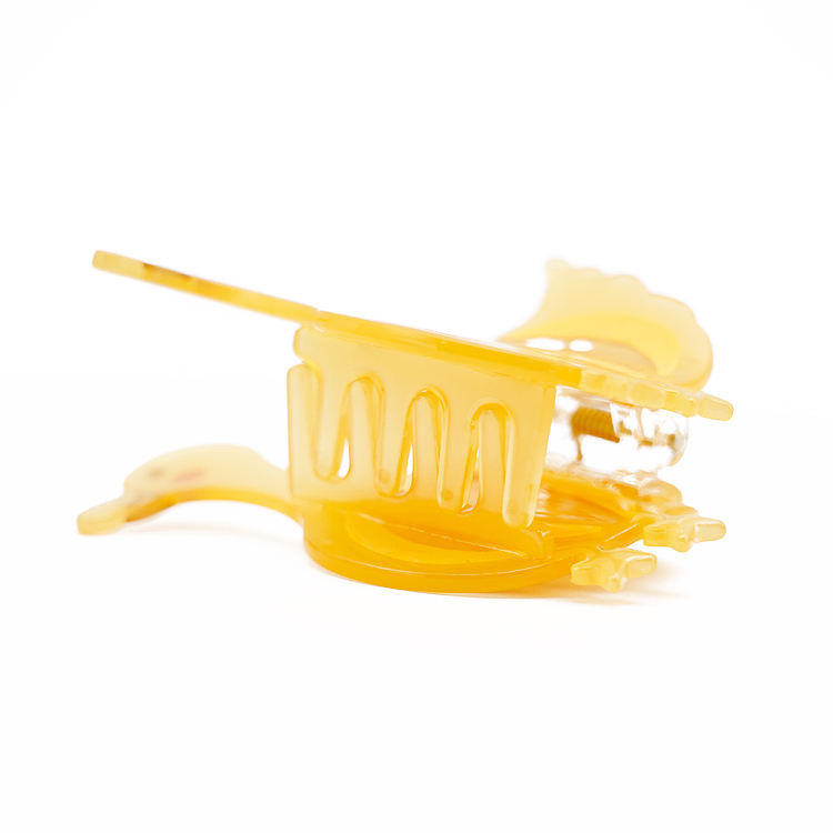 YIYI Unique Design Family Animal Acetate Hair Claw Cute Pumpkin Duck Splicing Claw Clip Customization