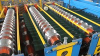 Máquina de fabricación de Tejas trapezoidales y corrugadas de doble capa Máquina formadora de rollos de doble hoja de techo