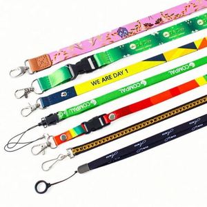 Wholesale Luxury Print Logo <b>Lanyard</b> Keychain With High Quality <b>Polyester</b> Custom <b>Lanyards</b> - Product Image 3
