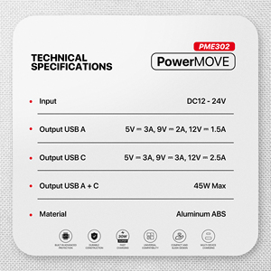 ที่ชาร์จในรถยนต์ Fantech PME302 แบบ <span class=keywords><strong>USB</strong></span> สำหรับโทรศัพท์มือถือ <span class=keywords><strong>iPhone</strong></span> ที่ชาร์จโทรศัพท์ในรถยนต์แบบพกพาขนาดเล็ก ชาร์จเร็ว รองรับ <span class=keywords><strong>USB</strong></span>-C - Product Image 6