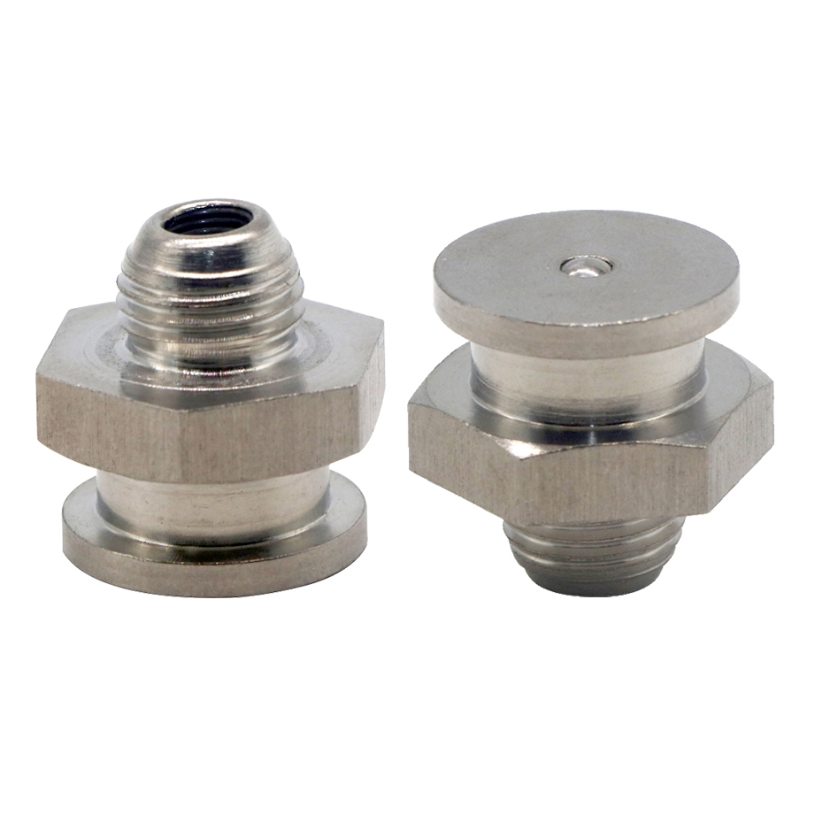 Metric Male Thread Straight Elbow Type Oil Zerk Fitting For Grease Gun Ss201 Ss304 Stainless - View #4