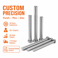 Pernos de Punzonado de Alta Precisión, Pernos Expulsores, Insertos de Molde, Matriz de Estampado, Pernos Expulsores Escalonados, Marca Jingruida, Material de Acero, 8-10 Días