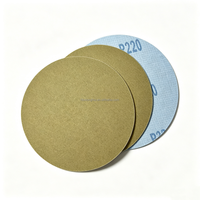 Disque abrasif en oxyde d'aluminium de 275 mm (11 pouces) avec fixation auto-agrippante pour préparation de surfaces industrielles