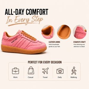 Scarpe da <span class=keywords><strong>Barca</strong></span> in Pelle Colorata Antiscivolo Comode e alla Moda per <span class=keywords><strong>Donna</strong></span> - Product Image 2