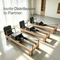 Reformer Pilates en Hêtre de Haute Qualité pour la Maison et le Studio – Équipement de Fitness Durable et Écologique – Vente Directe Usine à Prix Abordable