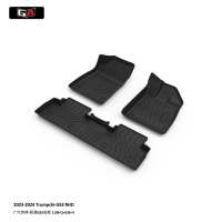 Tapis de sol de voiture haut de gamme en promotion, antidérapants, sur mesure OEM, en TPE pour Trumpchi GS3 RHD 2023-2024