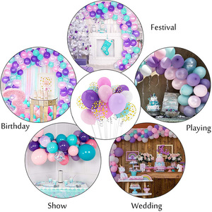 Ballons sur le thème des <span class=keywords><strong>licorne</strong></span>, 1 ensemble, décoration <span class=keywords><strong>de</strong></span> fête d'anniversaire, en chaîne, meilleure vente - Product Image 5