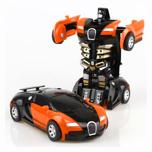 Offre Spéciale enfants pas cher transformé frottement robot de déformation de voiture voiture jouets - Product Image 3