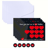 Bucket List Plié Affiche Jeux Papier 100 Dates le jeu d'amour Scratch Off Affiche Scratch Diary and Plann pour les couples