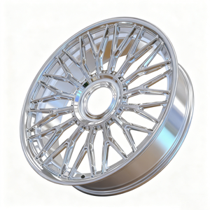 Rew tùy chỉnh giả mạo bánh xe hợp kim vành bánh xe cho xe ô tô sang trọng giả mạo vành 19 inch 5 lỗ - Product Image 2