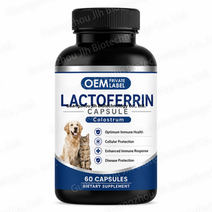 Cápsulas de Lactoferrina para Perros OEM con Suplemento de Calostro, Protección Celular, Respuesta Inmune Mejorada - Product Image 1