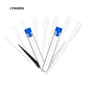 Fanen 15*150 มม. ขายส่งหลอดทดลอง PS หลอดทดลองพลาสติก