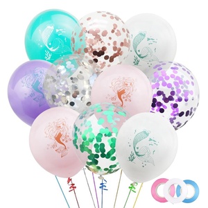 Ballons avec confettis, parfait pour fête prénatale, ensemble de 43 pièces, en Latex, décorations pour <span class=keywords><strong>anniversaire</strong></span> et mariage - Product Image 6